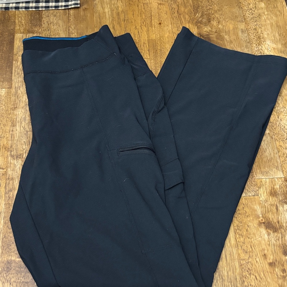 Womans Black Performance Work Pants - Comfort Stretch